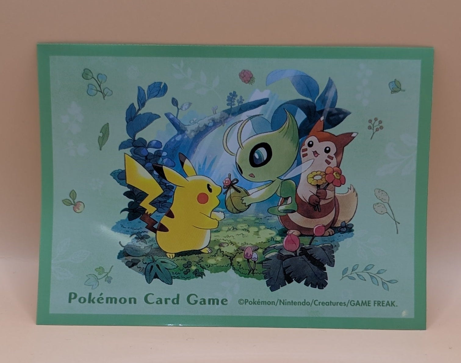 Pokémon Center Japan Individual Card Sleeve - Gift of the Forest