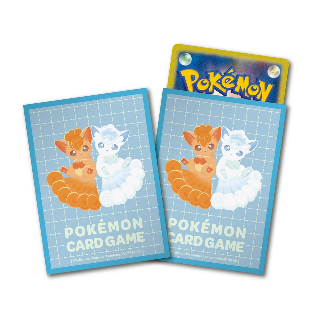 Pokémon Center Japan Individual Card Sleeve - Two of a Kind Vulpix & Alolan Vulpix