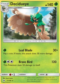 Decidueye - Sun & Moon (Rare) [SUM-11]