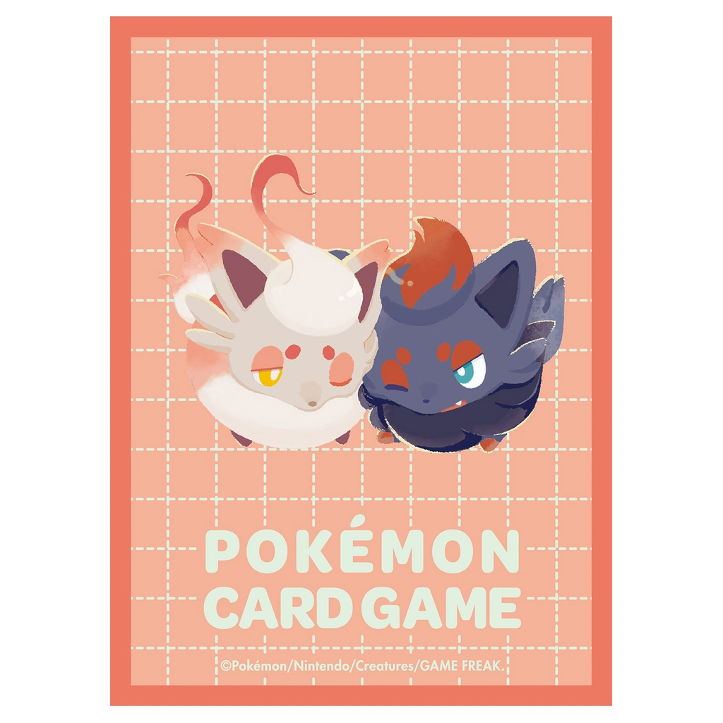 Pokémon Center Japan Kartenhüllen - Zweierlei Zorua & Hisui-Zorua