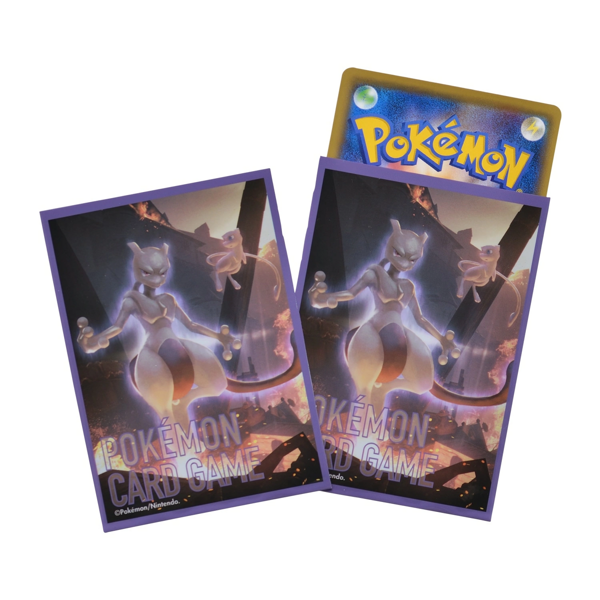Pokémon Center Japan Individual Card Sleeve - Mewtwo Ver. 3