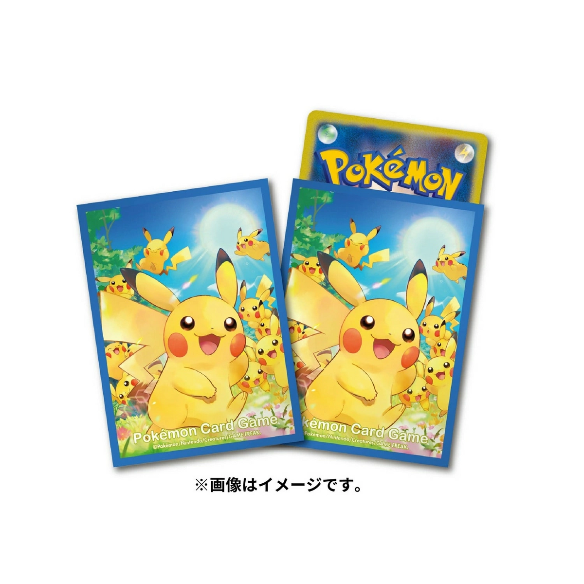 Pokémon Center Japan Individual Card Sleeve - Pikachu Large Collection