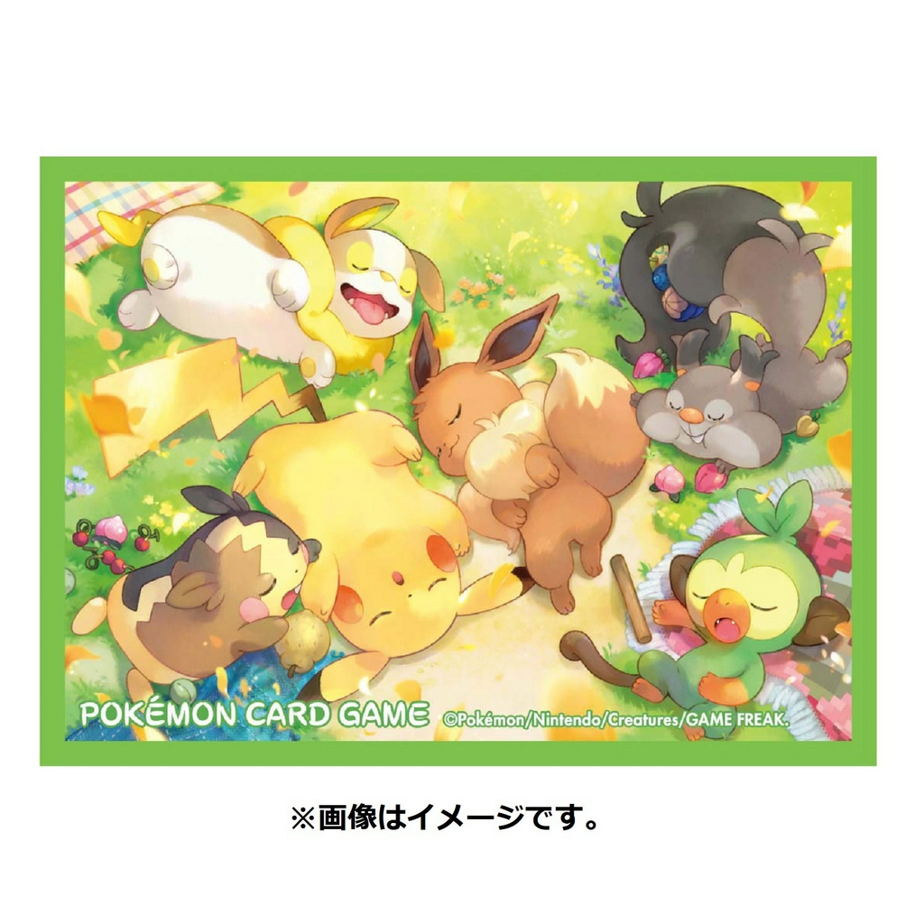 Pokémon Center Japan Individual Card Sleeve - Thank you for your hard work everyone!