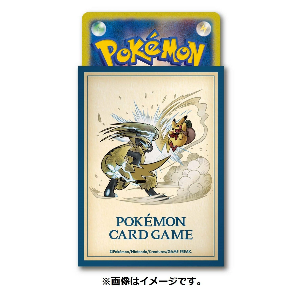 Pokémon Center Japan Individual Card Sleeve - PIKACHU ADVENTURE Zeraora