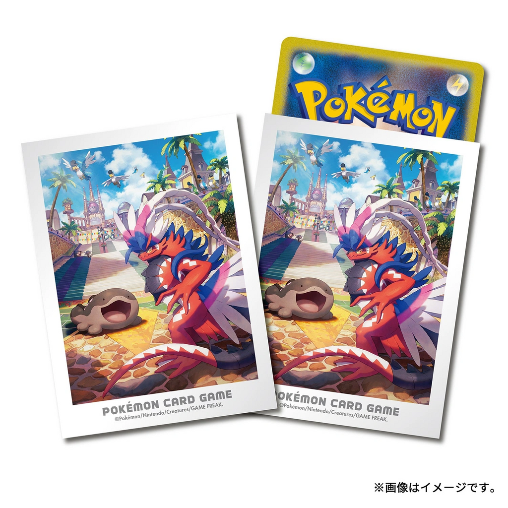 Pokémon Center Japan Individual Card Sleeve - Koraidon & Paldean Clodsire
