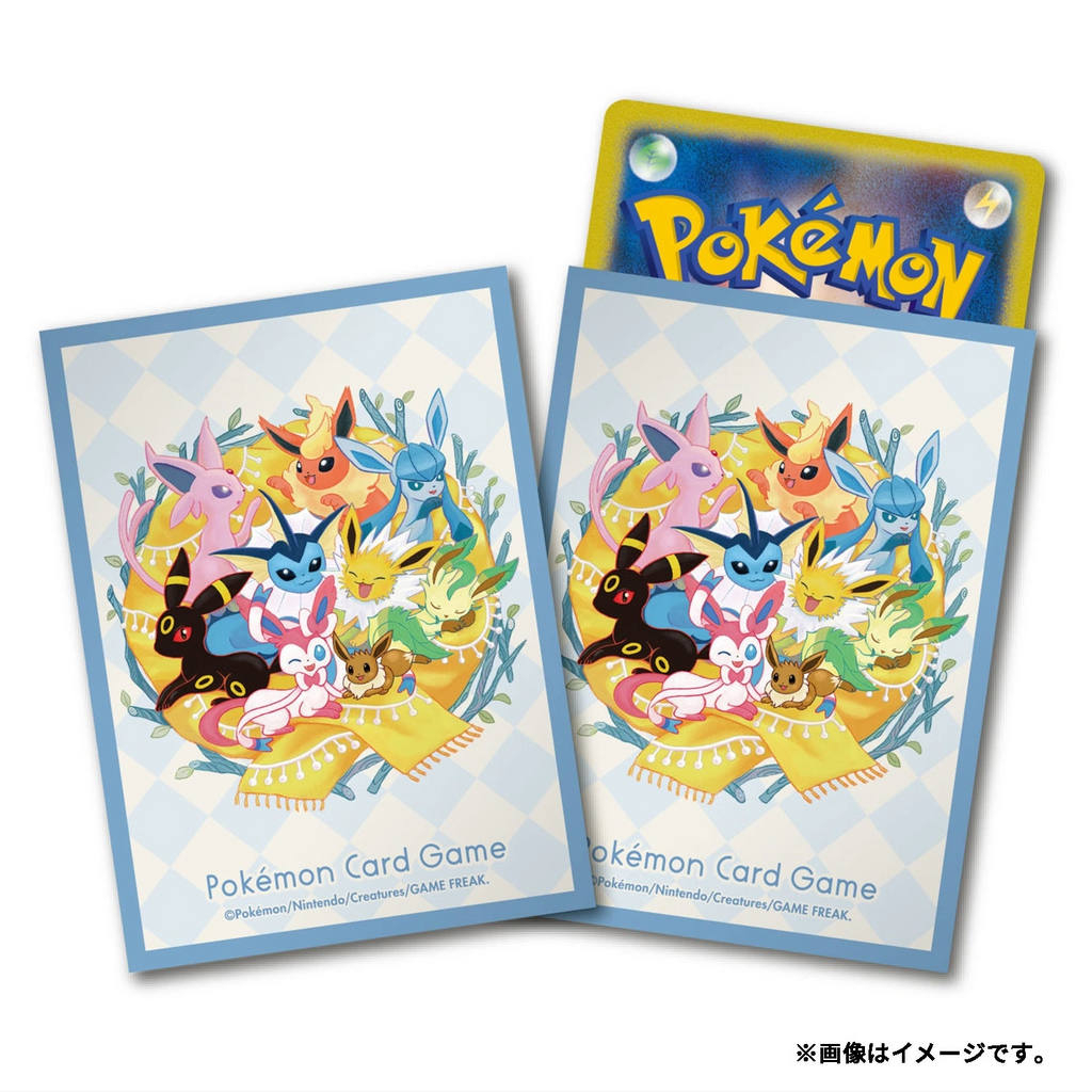 Pokémon Center Japan Individual Card Sleeve - Eevee Evolutions