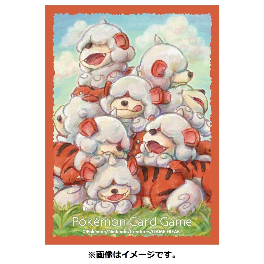Pokémon Center Japan Individual Card Sleeve - Hisuian Growlithe