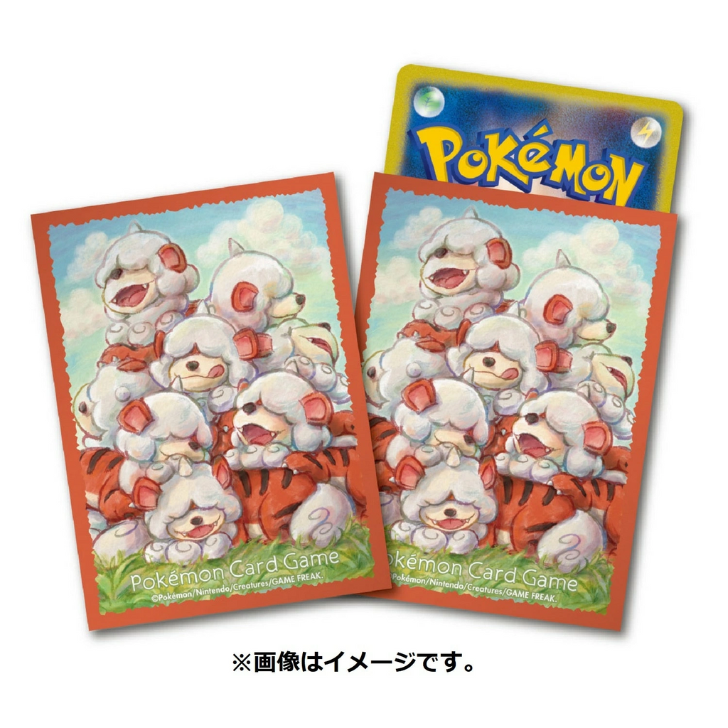 Pokémon Center Japan Individual Card Sleeve - Hisuian Growlithe