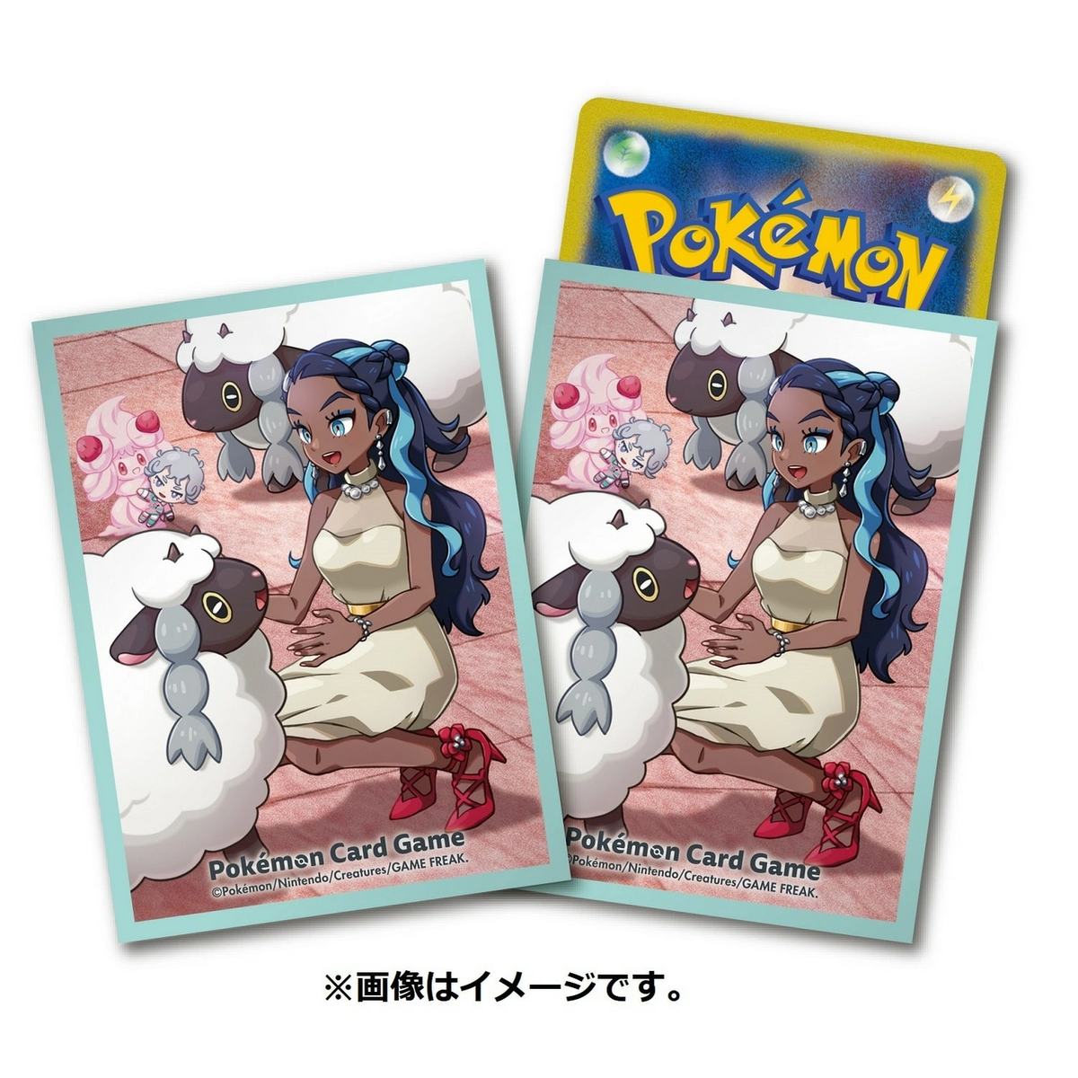 Pokémon Center Japan Individual Card Sleeve - POKÉMON TRAINERS Off Shot! Nessa