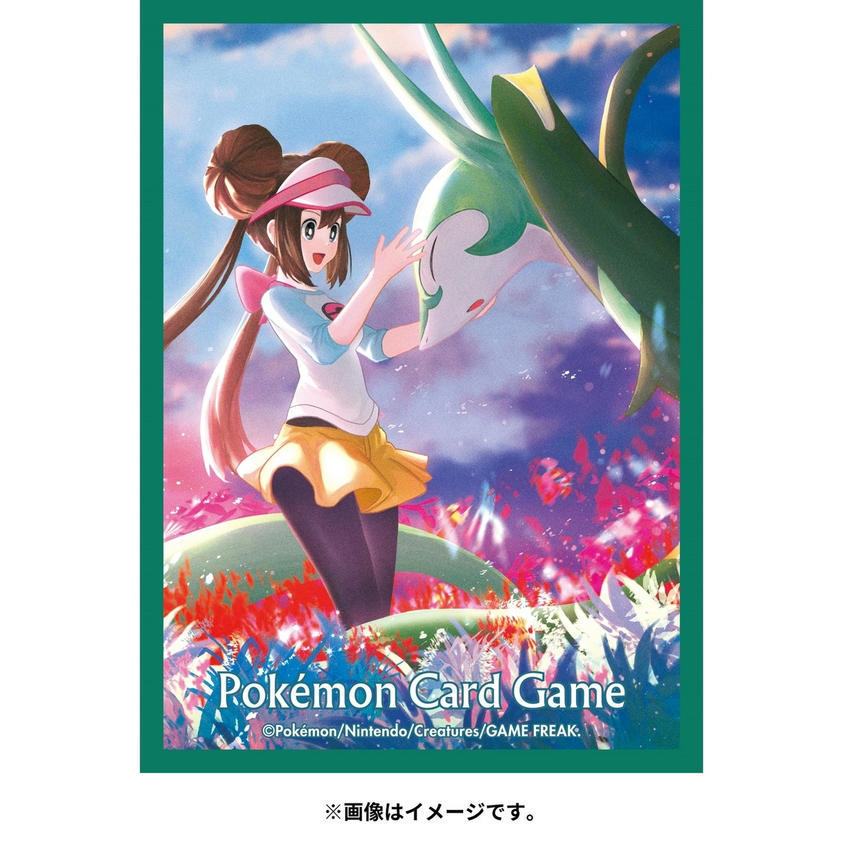 Pokémon Center Japan Individual Card Sleeve - Rosa & Serperior