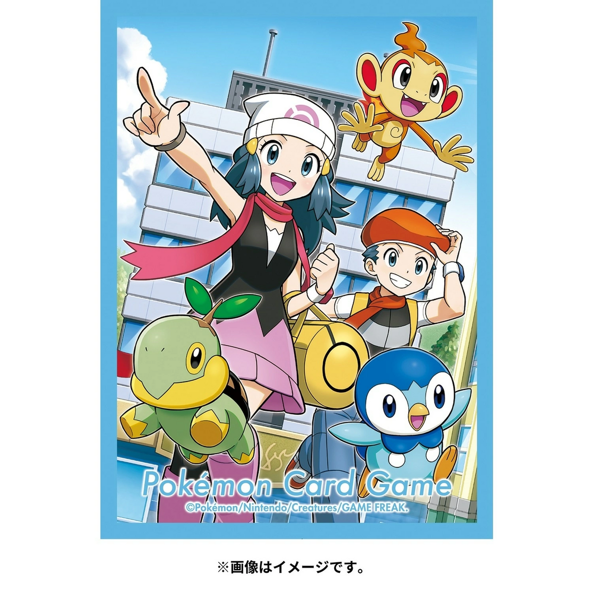 Pokémon Center Japan Individual Card Sleeve - Lucas & Dawn