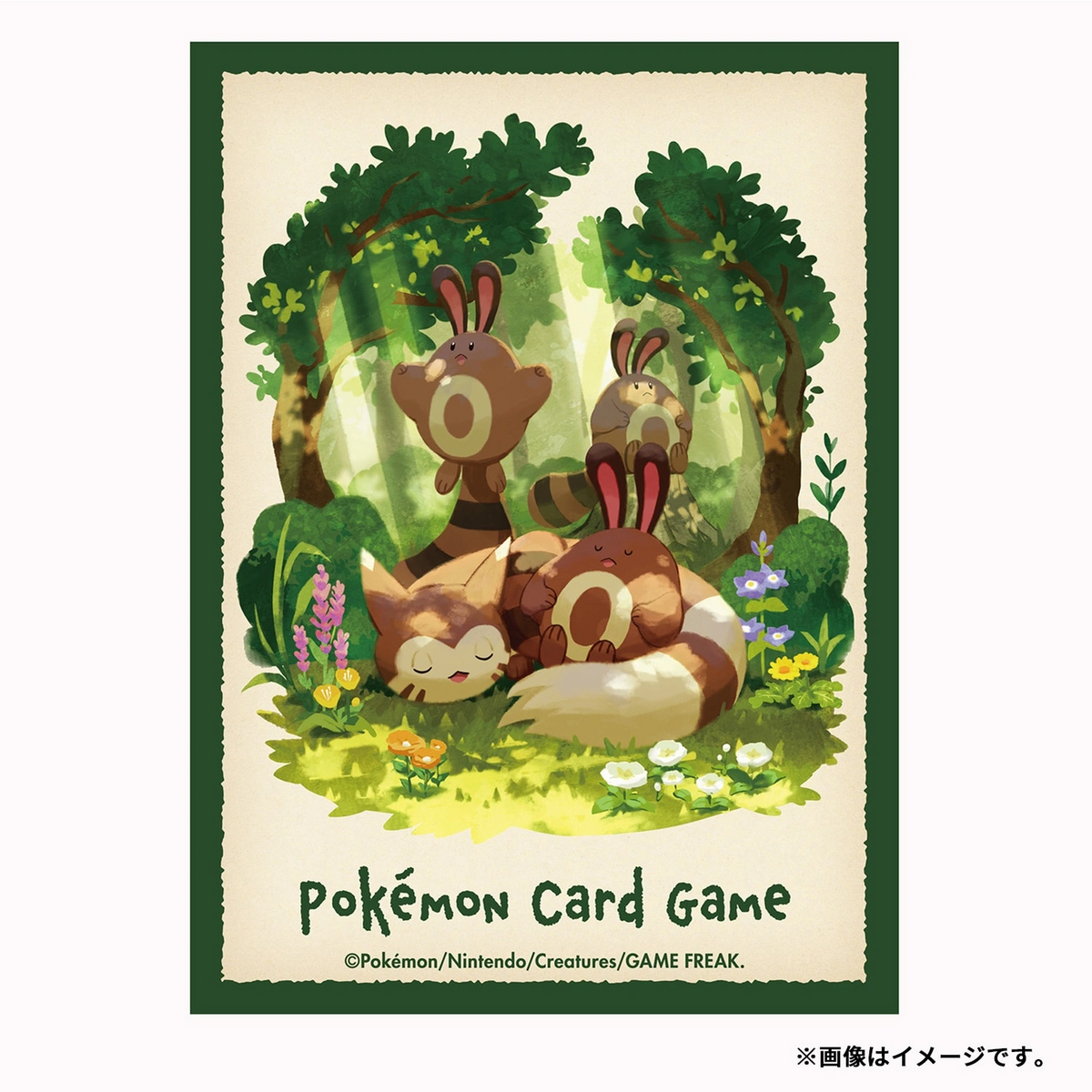 Pokémon Center Japan Kartenhüllen einzeln – Wiesenior & Wiesor