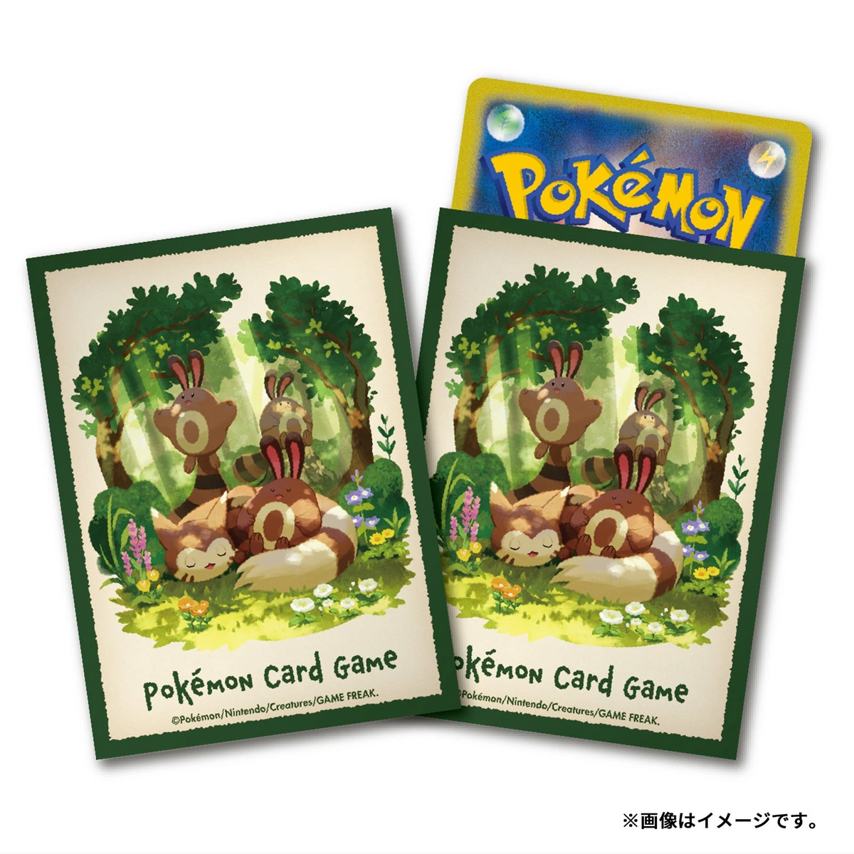Pokémon Center Japan Kartenhüllen einzeln – Wiesenior & Wiesor