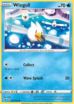 Wingull - Rebel Clash (Common) [RCL-41]
