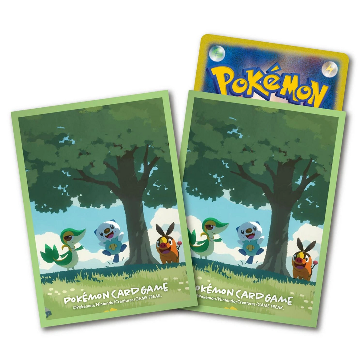 Pokémon Center Japan Einzelne Kartenhüllen - Serpifeu & Ottaro & Floink