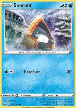 Snorunt - Chilling Reign (Common) [CRE-035]