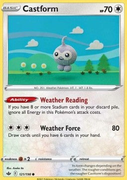 Castform - Chilling Reign (Common) [CRE-121]