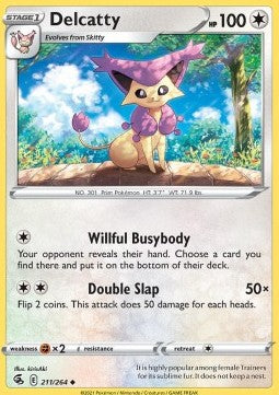 Delcatty - Fusion Strike (Uncommon) [FST-211]