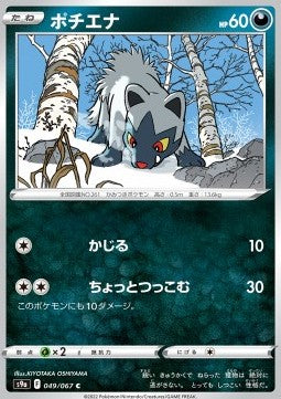 Poochyena - Battle Region (Common) [s9a-049]