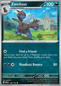 Zweilous - Paldea Evolved (Uncommon) [PAL-139]