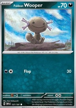 Paldean Wooper - Obsidian Flames (Common) [OBF-127]