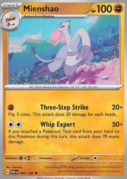 Mienshao - Paradox Rift (Uncommon) [PAR-097]