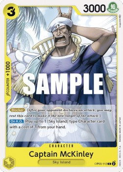 Captain McKinley (OP05-112) - Awakening of the New Era (Common) [OP05-112]