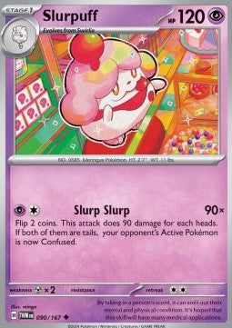 Slurpuff - Twilight Masquerade (Uncommon) [TWM-090]