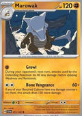 Marowak - Stellar Crown (Uncommon) [SCR-073]