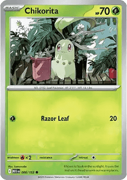 Chikorita - Mega Evolution (Common) [MEG-008]