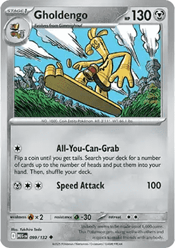 Gholdengo - Mega Evolution (Uncommon) [MEG-099]