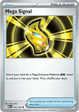 Mega Signal - Mega Evolution (Uncommon) [MEG-121]