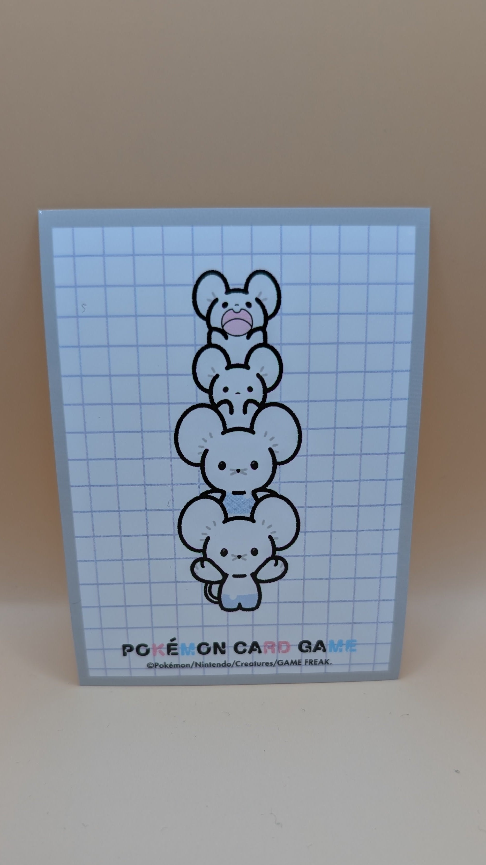 Pokémon Center Japan Individual Card Sleeve - Stacking Maushold