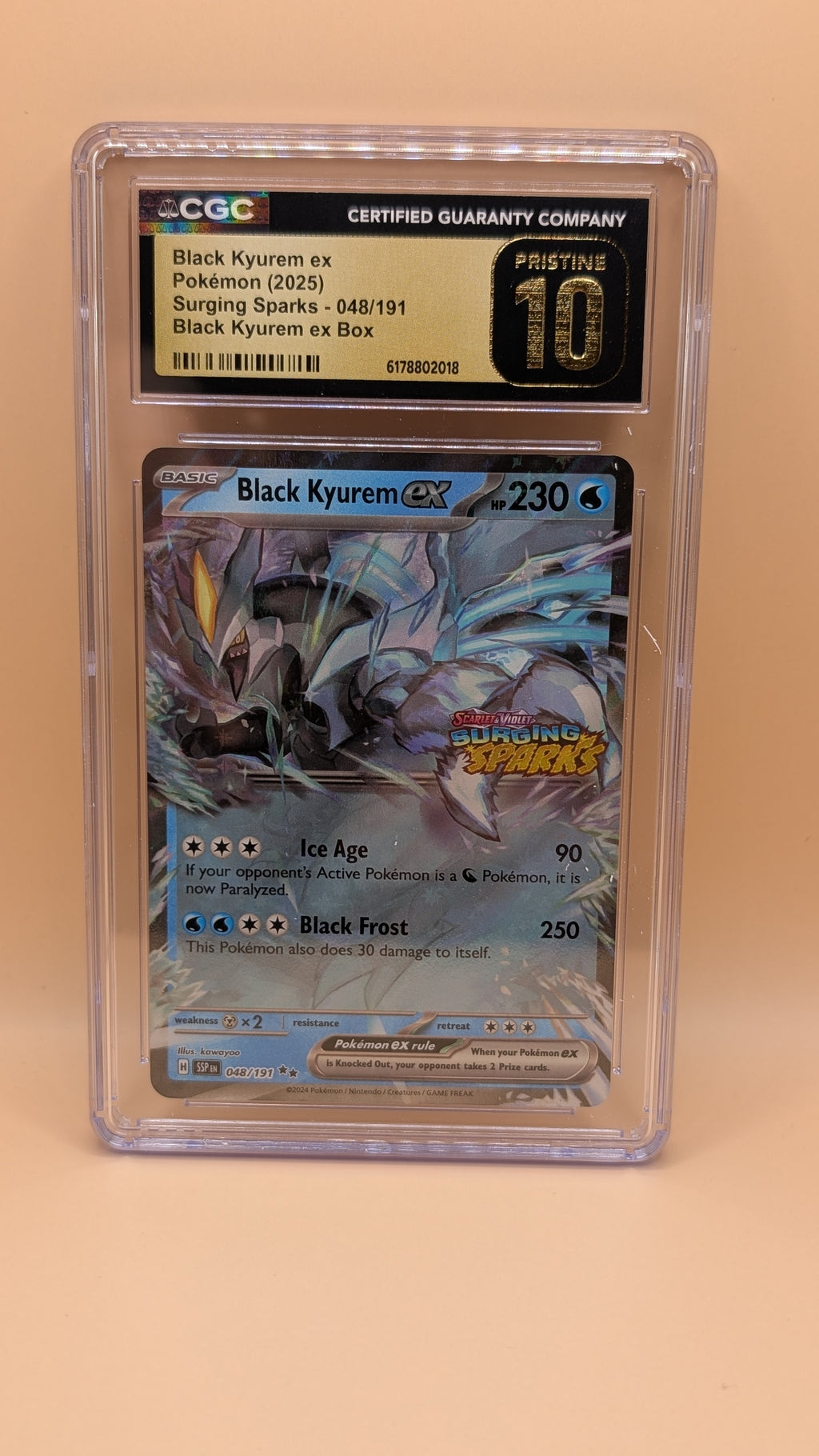 Black Kyurem ex - Surging Sparks (Promo) [SSP-048]