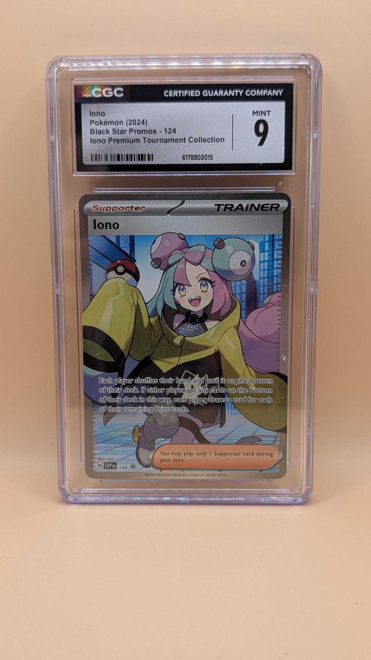 Iono - SV Black Star Promos (Promo) [SVP-124]