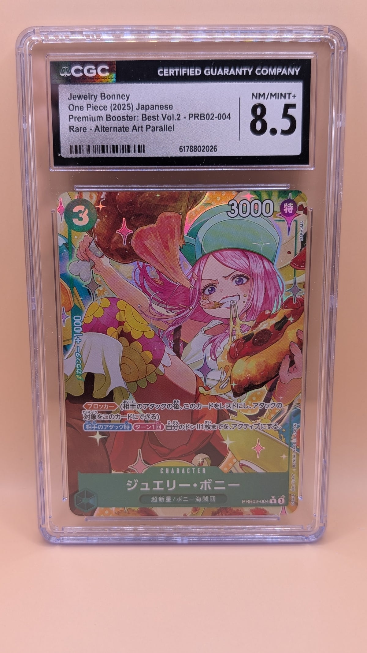 Jewelry Bonney (PRB02-004) (V.2) - The Best Vol. 2 (Non-English) (Alternate Art) [PRB02-JP-004]