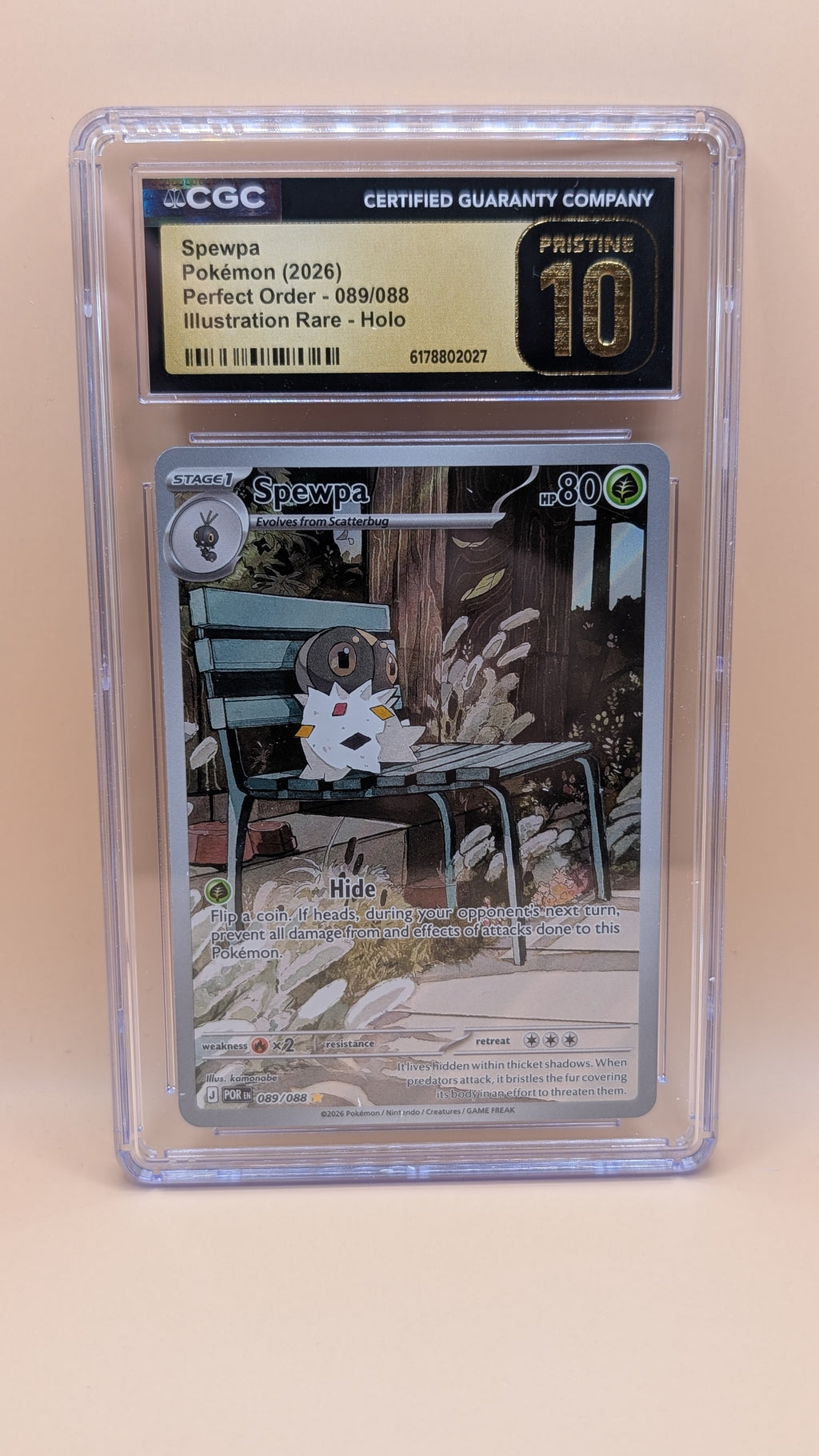 Spewpa - Perfect Order (Illustration Rare) [POR-089]