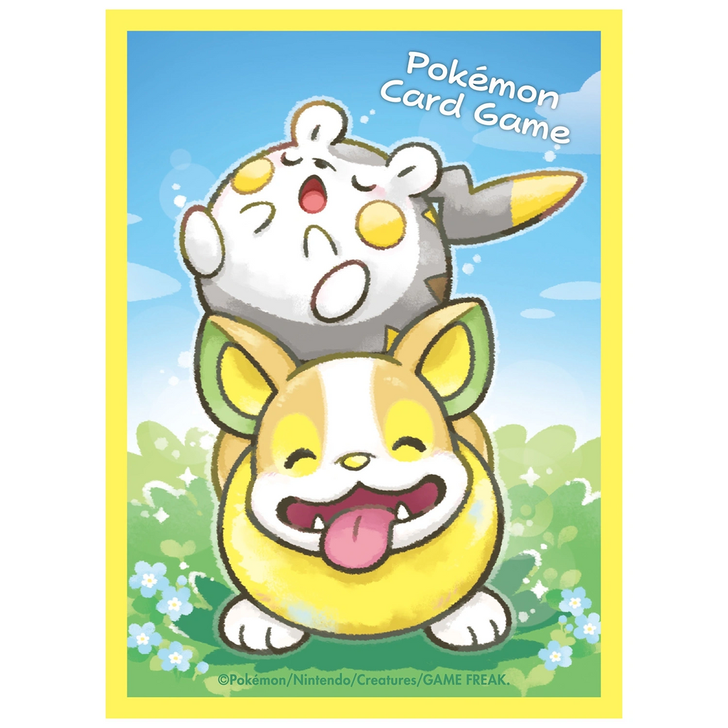 Pokémon Center Japan Individual Card Sleeve - Togedemaru & Yamper