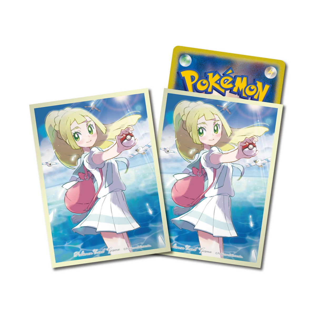 Pokémon Center Japan Individual Card Sleeve - Good Luck LIllie Ver. 2