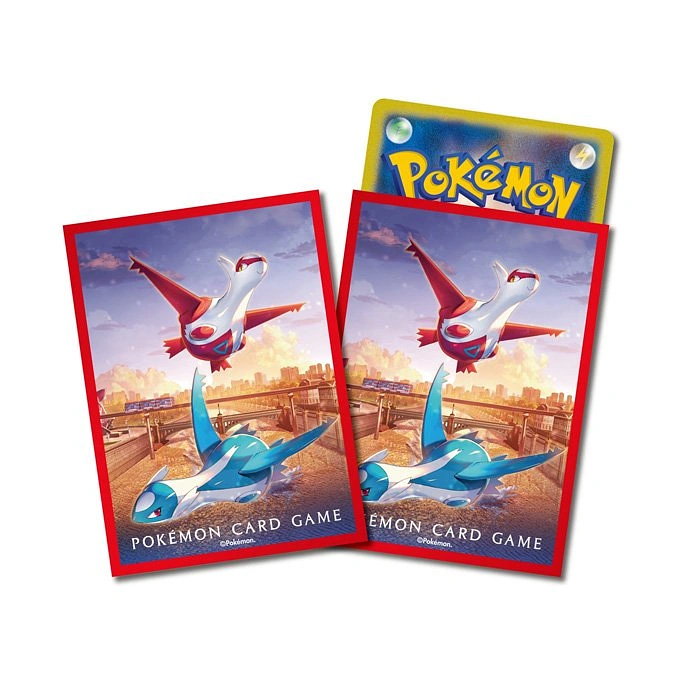 Pokémon Center Japan Einzelne Kartenhüllen - Latias & Latios Assist