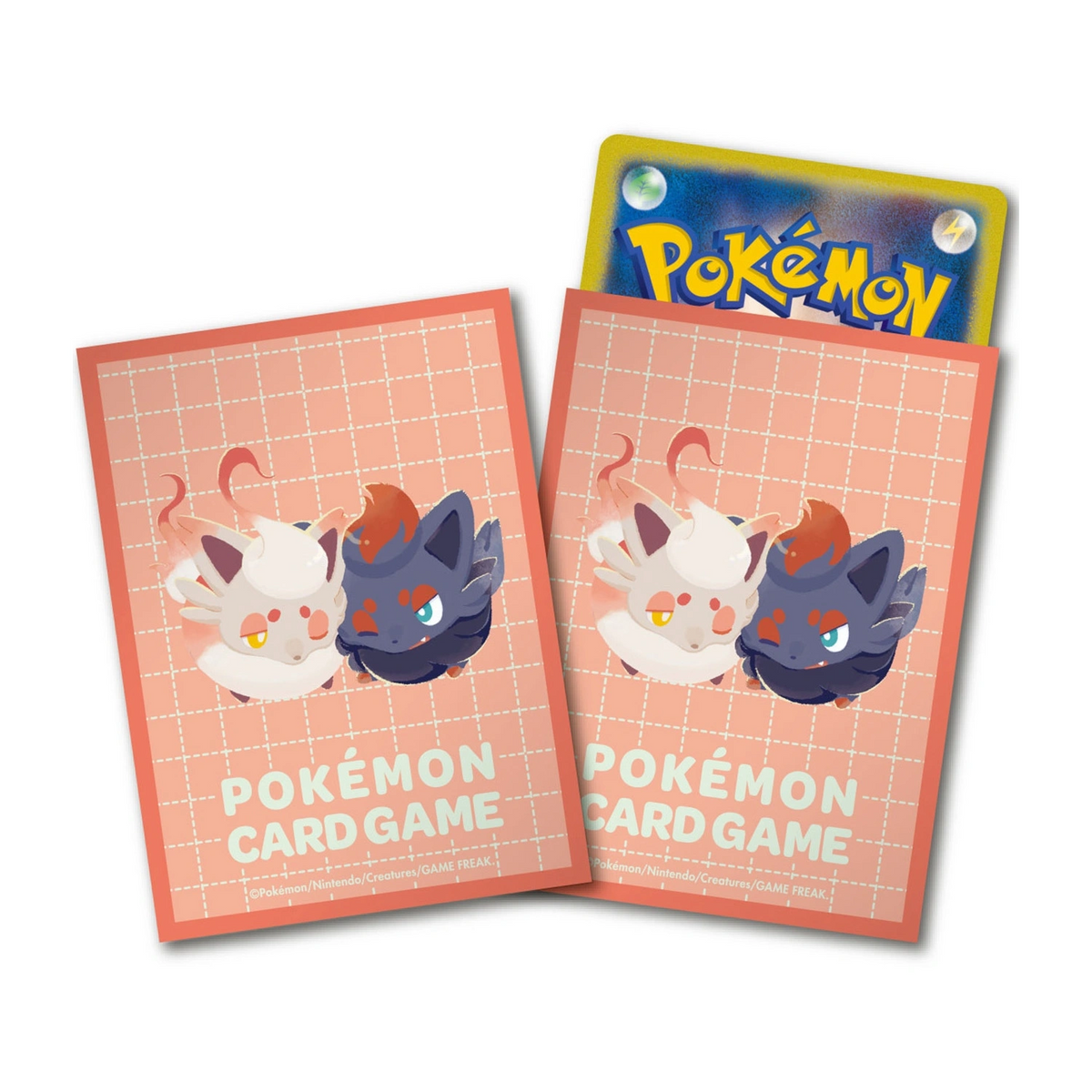 Pokémon Center Japan Kartenhüllen - Zweierlei Zorua & Hisui-Zorua