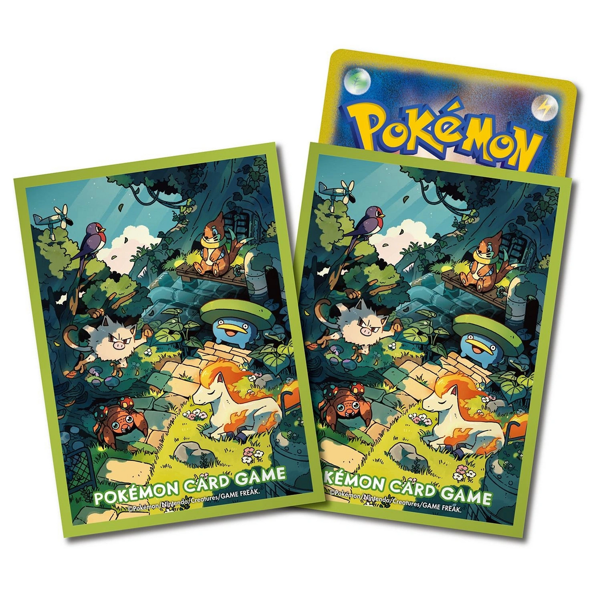 Pokémon Center Japan Individual Card Sleeve - Connecting the World: Secret Stairs
