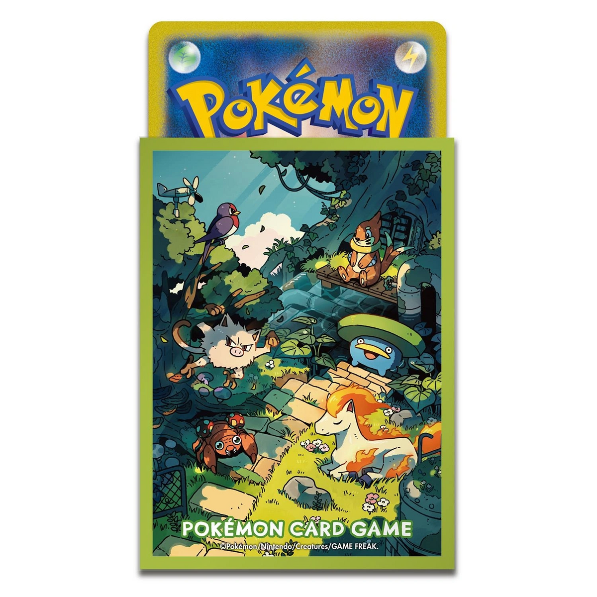 Pokémon Center Japan Individual Card Sleeve - Connecting the World: Secret Stairs